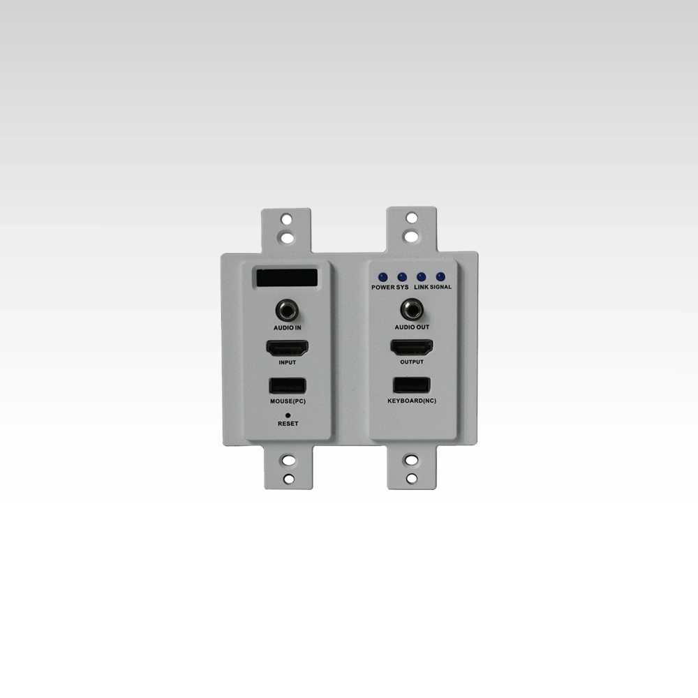 Wallplate 4K AV over IP Extender Matrix&amp;VideoWall&amp;Multiview System with APP control, preview
